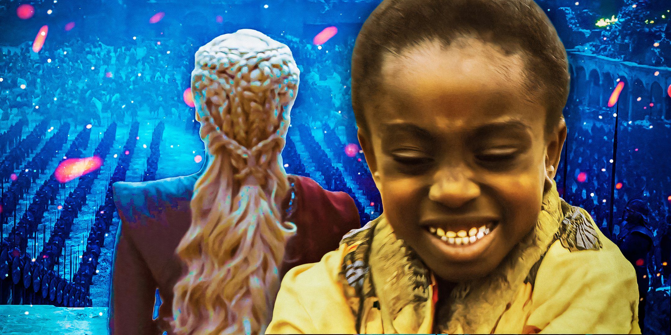 The Timeless Child in Doctor Who and Daenerys in Game of Thrones.