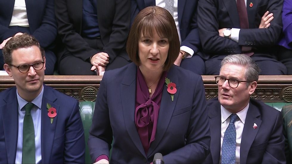 \u200bChancellor of the Exchequer Rachel Reeves delivering her Budget to the House of Commons