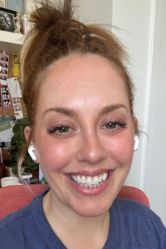 Nicole James in a selfie