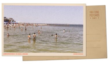 Beachgoers in Odesa, Ukraine, find respite from war : NPR