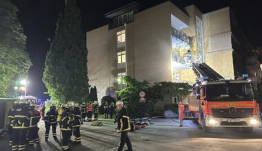 3 patients are killed in a fire that broke out at a hospital in the German city of Hamburg