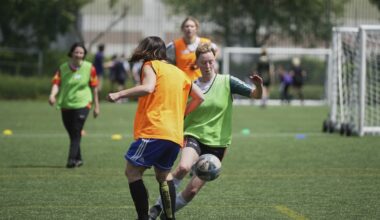 On the day transgender women soccer players face a ban in England, they play on