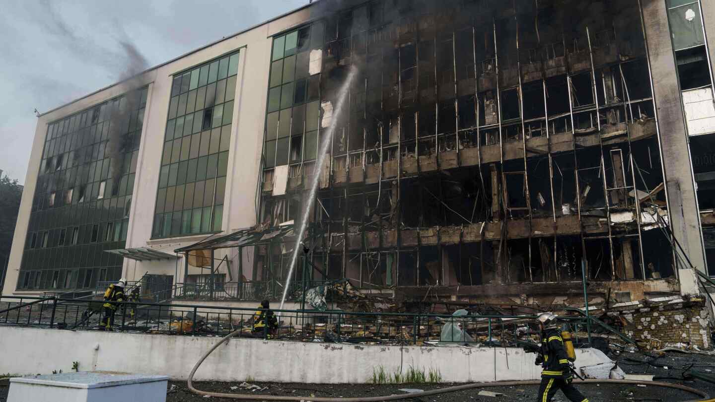 Drone debris found in Ukraine indicates Russia is using new technology from Iran