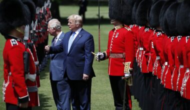 President Trump to skip a preliminary meeting with king in UK and make state visit later this year
