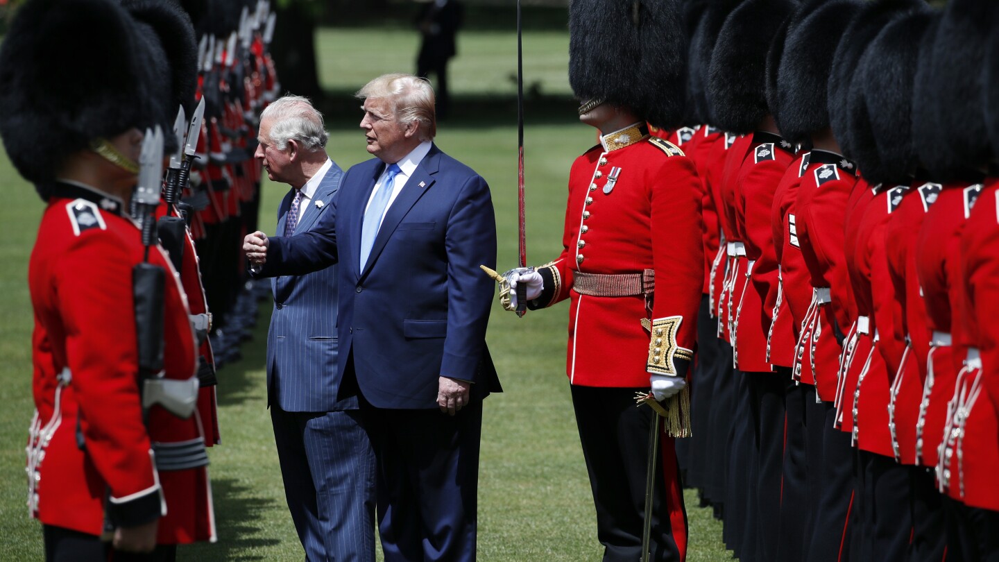 President Trump to skip a preliminary meeting with king in UK and make state visit later this year