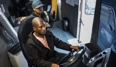 US truckers worry about losing jobs as English language policy takes effect