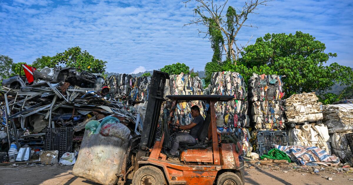 Malaysia will stop taking U.S. plastic waste. What will California do?