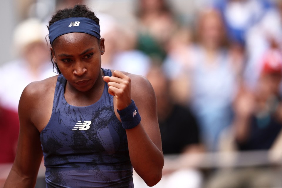 Gauff is in her fifth consecutive Roland Garros quarterfinal