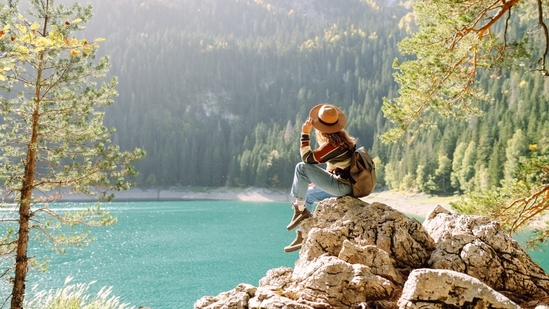 Don’t let the laid-back vibe of travel tempt you into cheating on your fitness goals.(Shutterstock)