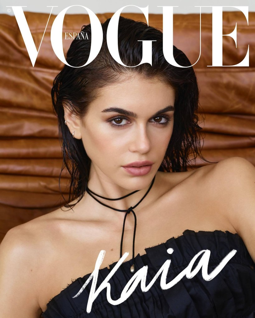 Vogue España June 2025 : Kaia Gerber by Amy Troost 