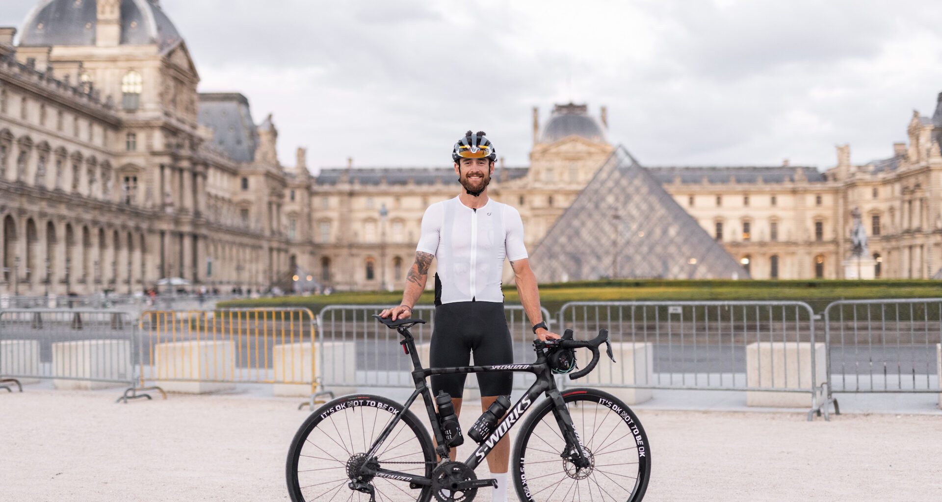 Jack Thompson after reaching Paris in 2021
