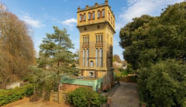 This 19th-Century UK Water Tower Is Now a Striking $3.7M Seaside Home