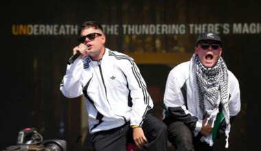 UK police reviewing rapper's anti-Israel comments at Glastonbury Festival