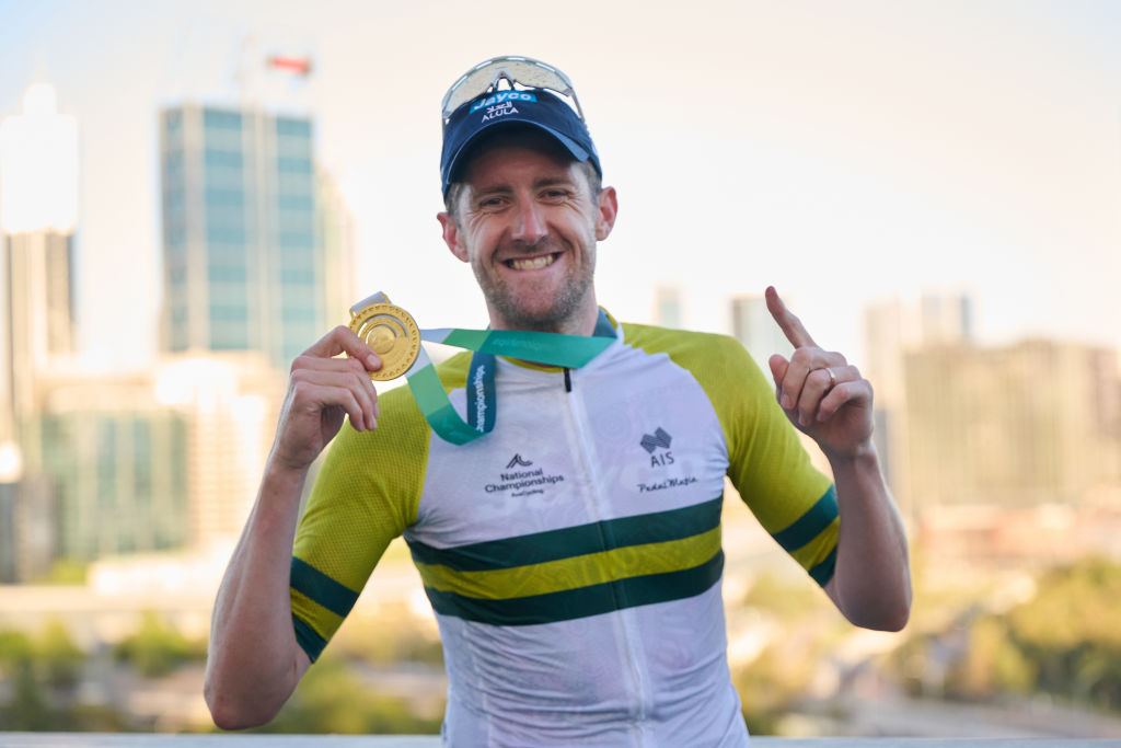 Luke Durbridge won the 2025 Australian Road Race title