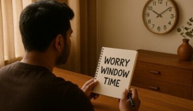 Worry window may help to manage anxiety