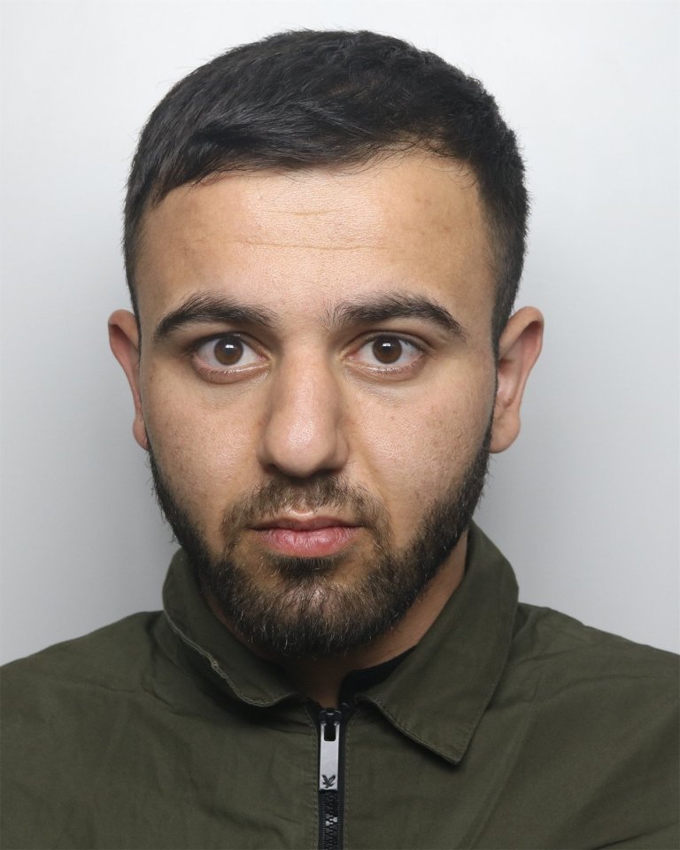 Mugshot of Zaidan Hossan Taha.