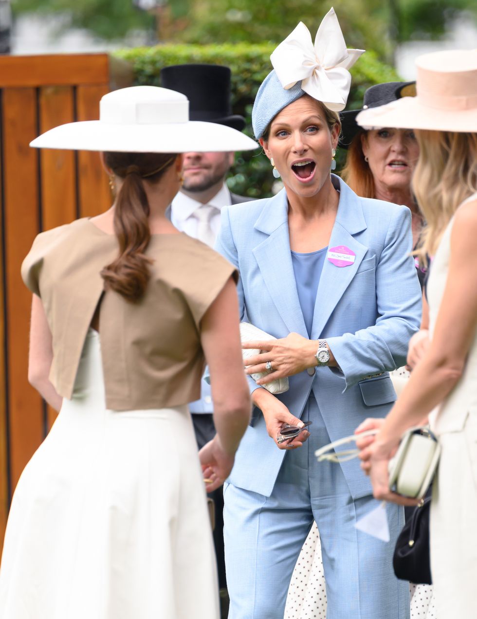 Zara Tindall and Misha Nonoo