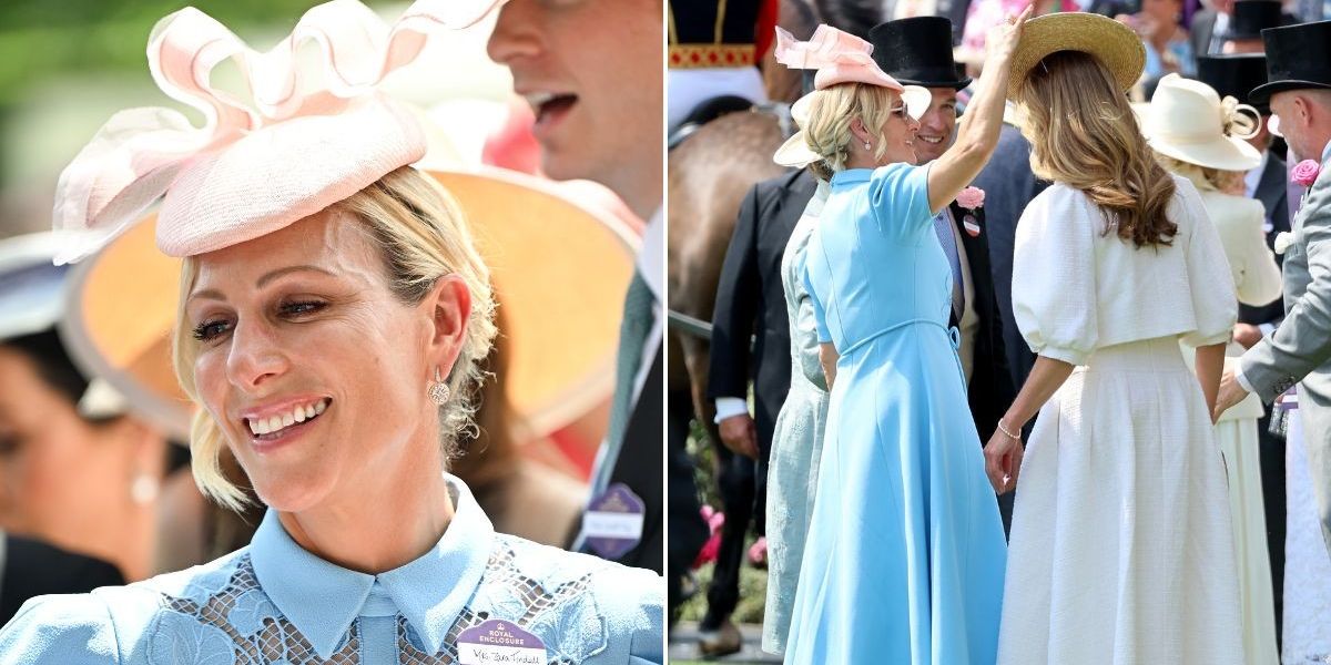Zara Tindall spotted performing sincere gesture with royal newcomer Harriet Sperling
