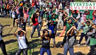A Zumba workshop at Panjab University in Chandigarh.