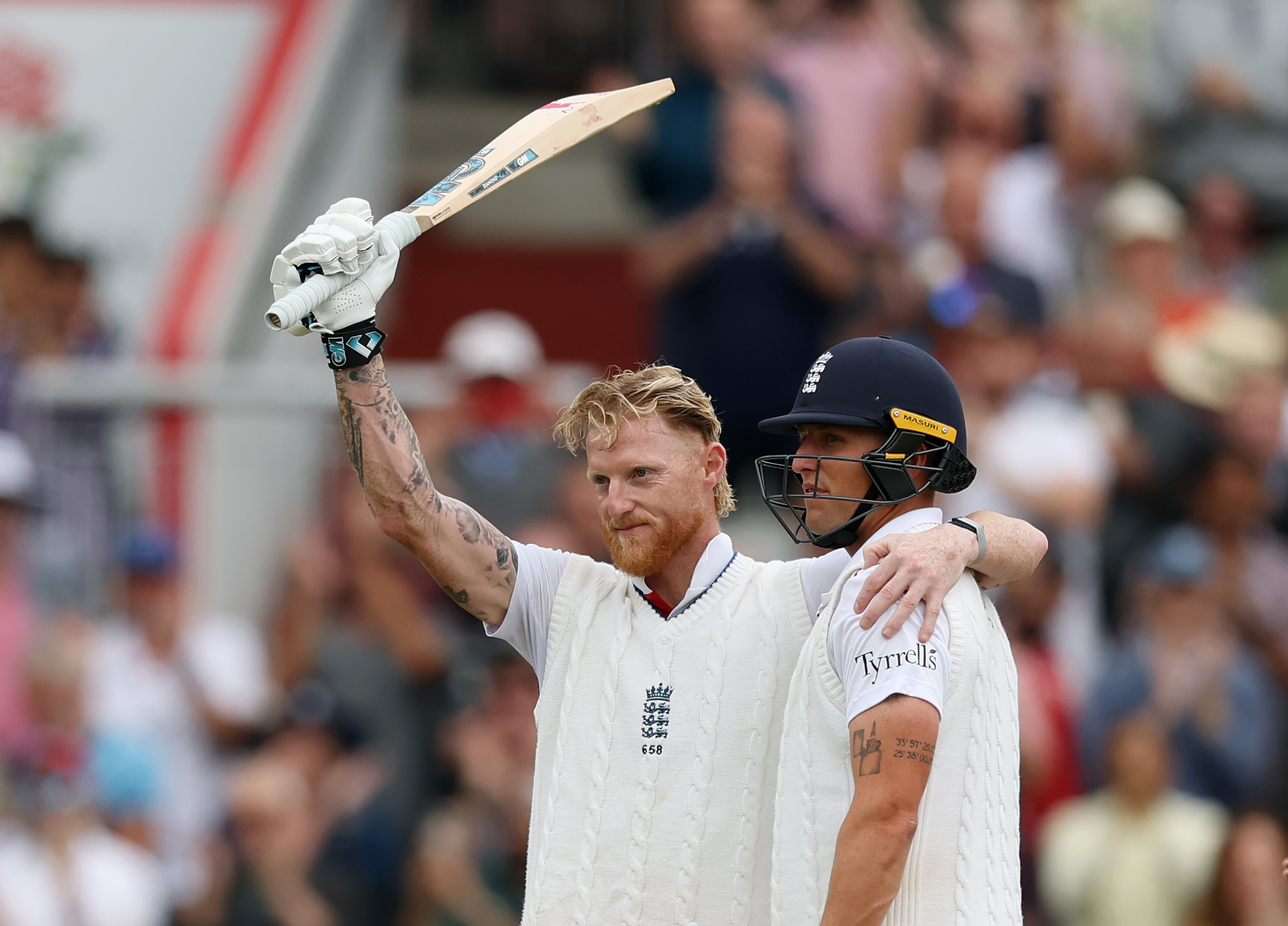 England v India - 4th Rothesay Test Match: Day Four