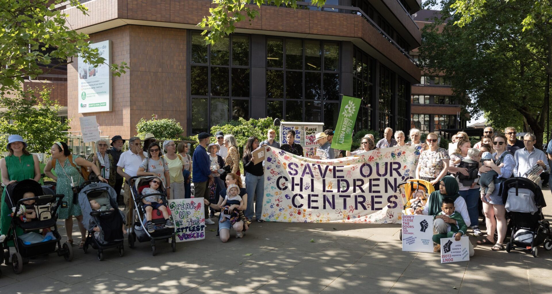 Campaigners consider legal action against West London council on centre cuts