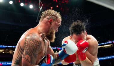 Paul vs. Chavez Jr. fight night weights: Jake Paul actually weighed less than Julio Cesar Chavez Jr.