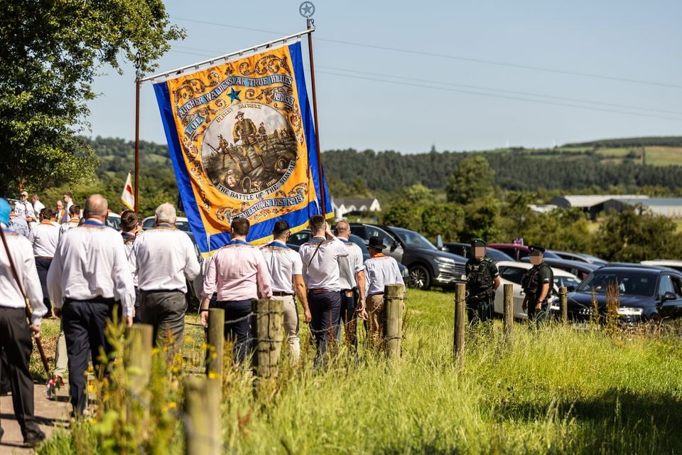 Twelfth of July celebrations for the Clogher Valley takes place in Augher. 12th July 2025 (Photo by Luke Jervis)