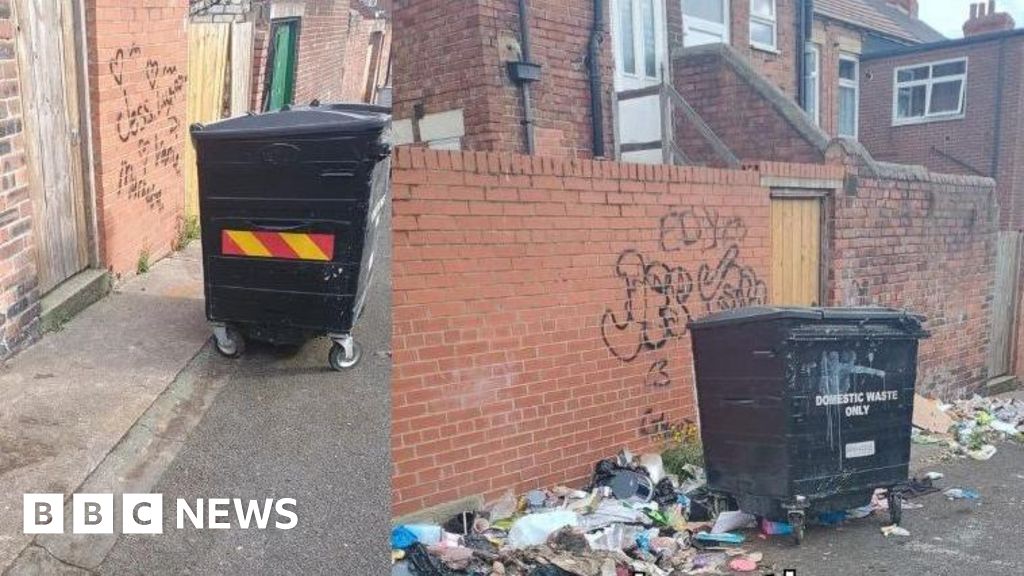 Newcastle alleyways strewn with litter a day after cleaning