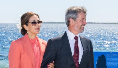 Queen Mary and King Frederik greeted with hugs and kisses during special reunion