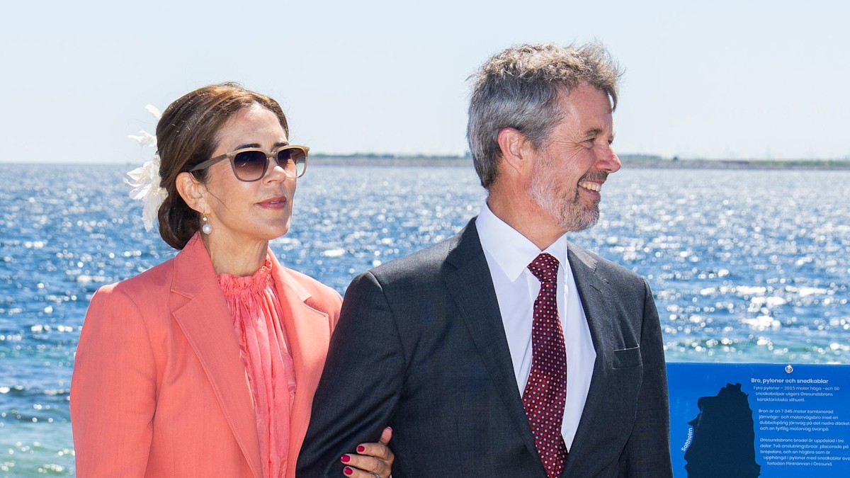 Queen Mary and King Frederik greeted with hugs and kisses during special reunion