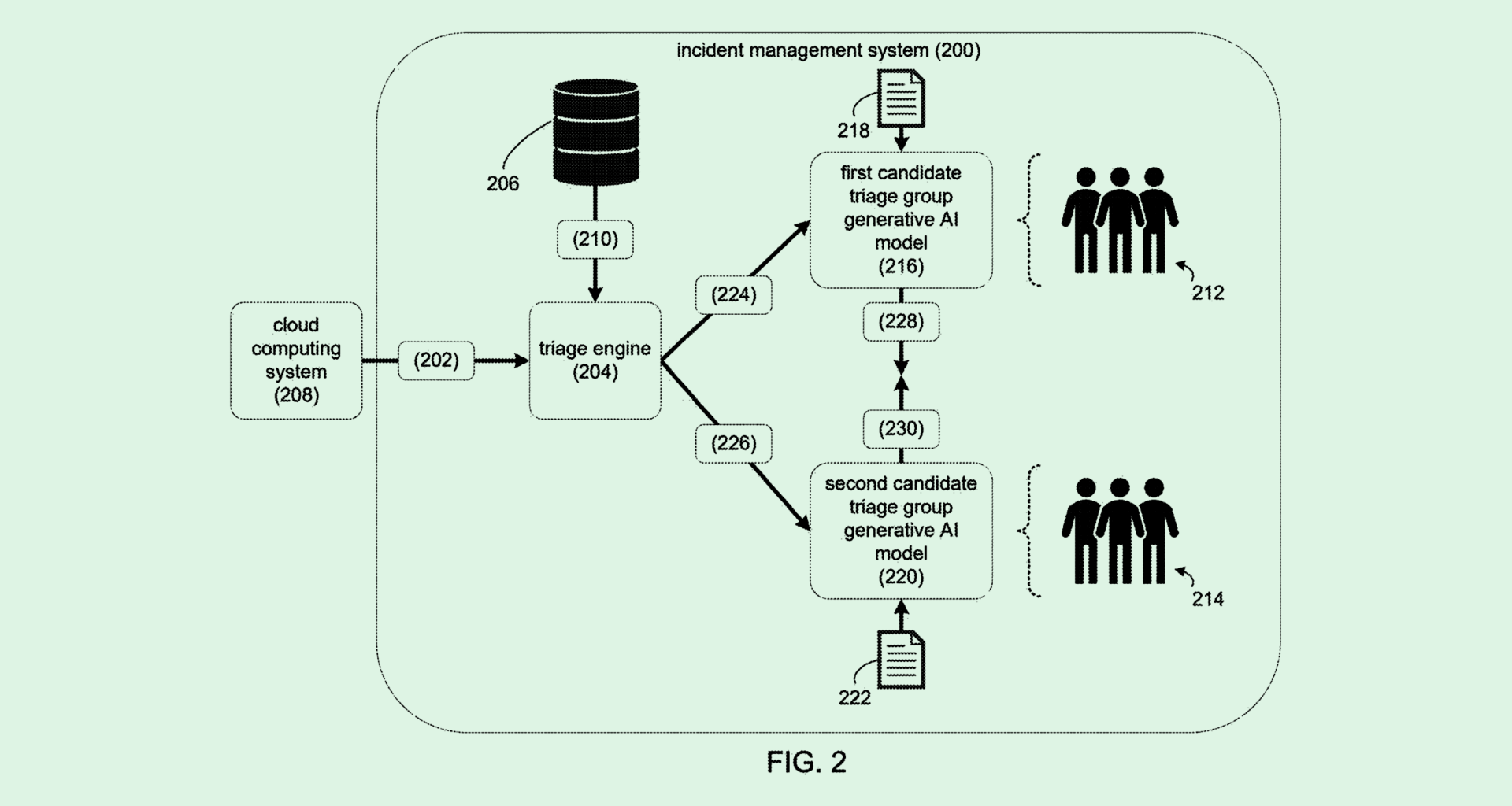 Photo of a Microsoft patent