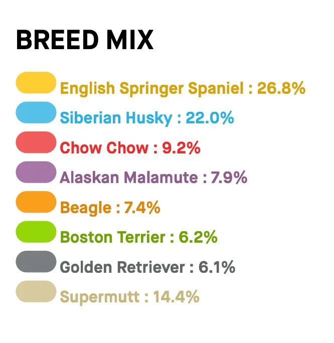 dog dna test results