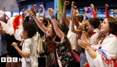 Bristol's Ashton Gate erupts as Lionesses win Euro 2025