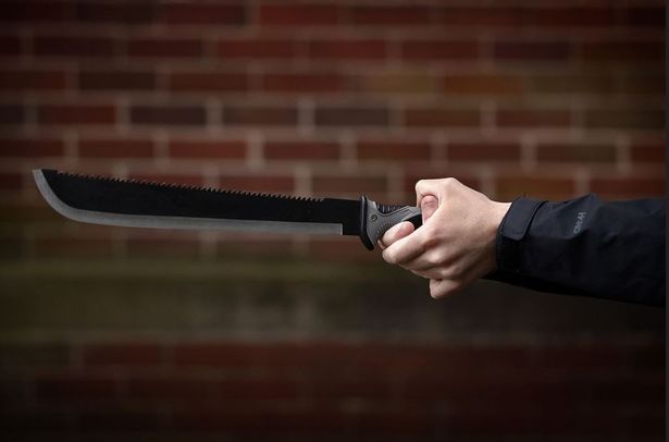 Zombie knives - made illegal in September 2024.