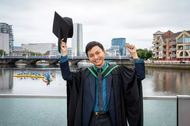 Yuan Zhang has graduated from Ulster University with a Computing Science degree