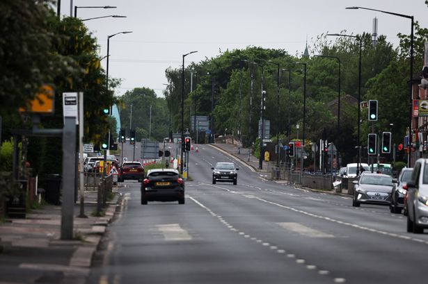 Chester Road in Stretford