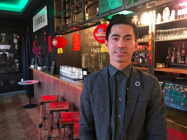 Kin Liu, co-owner of Chamber 36 on Berry Street.