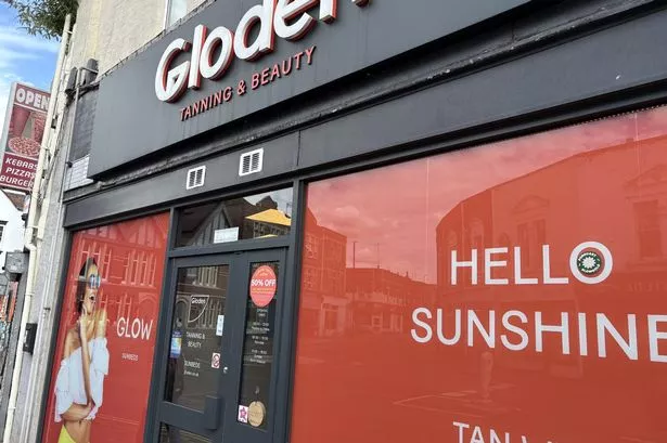 The Gloden tanning salon in Bedminster