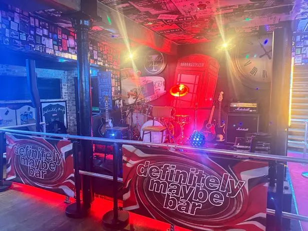 The bar also regularly hosts live music, with bands and acts often getting requests to belt out Oasis classics