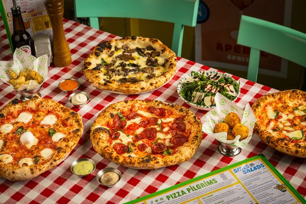 Pizza Pilgrims' creations focus on top-quality ingredients and feature a light, chewy and charred crust