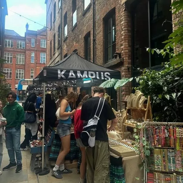 The monthly artisan markets at Kampus, in Manchester city centre