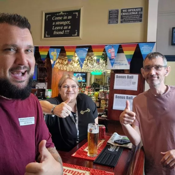 Dale visited Oldham for the first time as part of the pub crawl