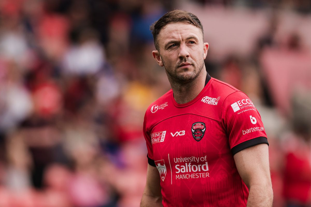 Salford Red Devils captain Ryan Brierley.