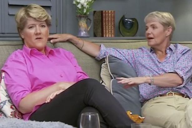 Clare Balding and Alice Arnold 