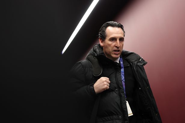 Aston Villa manager Unai Emery
