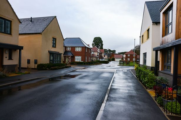General view of a Bristol housing estate built by Redrow Homes, one of the seven housebuilders involved