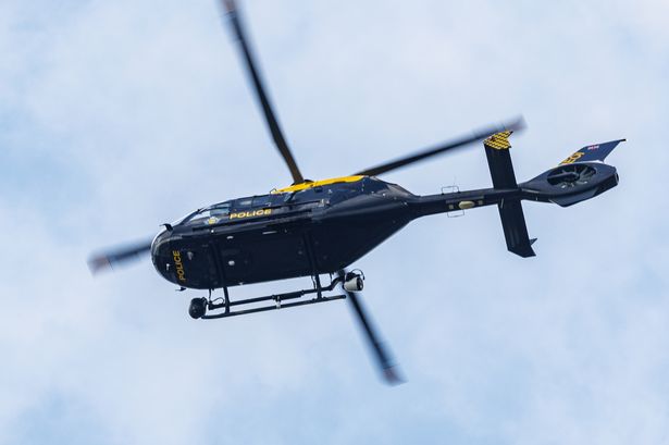 File image of police helicopter