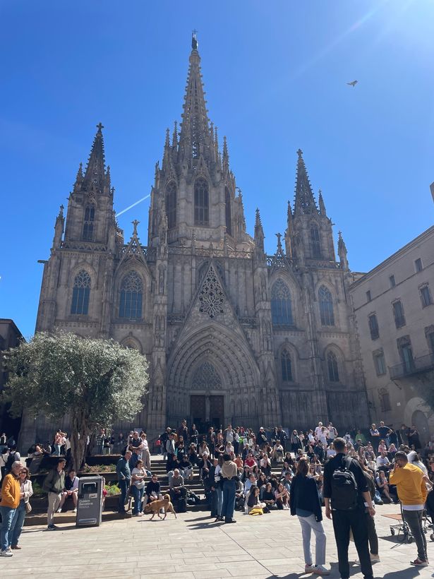 Barcelona cathedral was one of my favourite spots