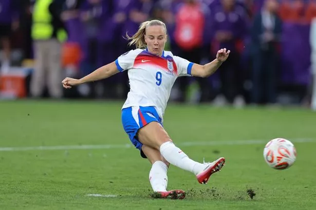 Beth Mead scored her penalty in the shootout against Spain but it did not count