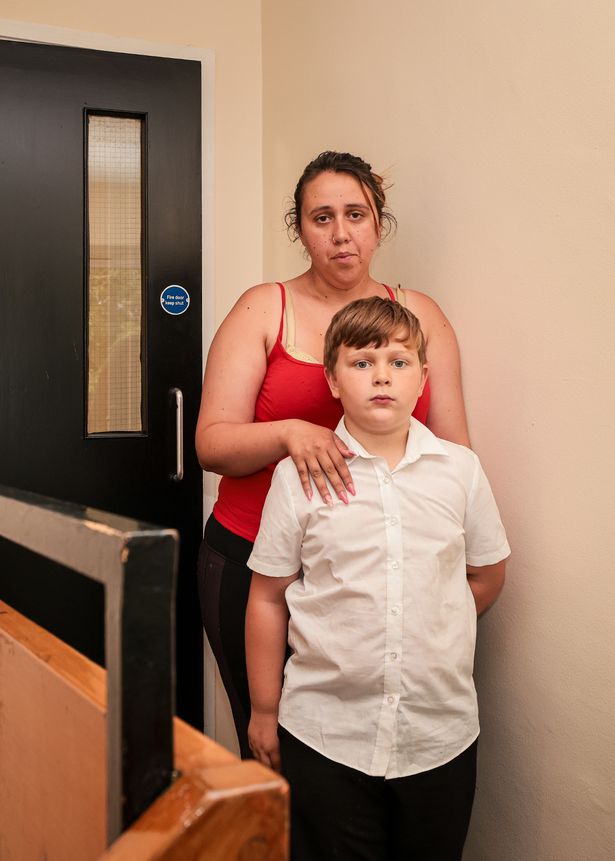 Bethany says her and her son have struggled